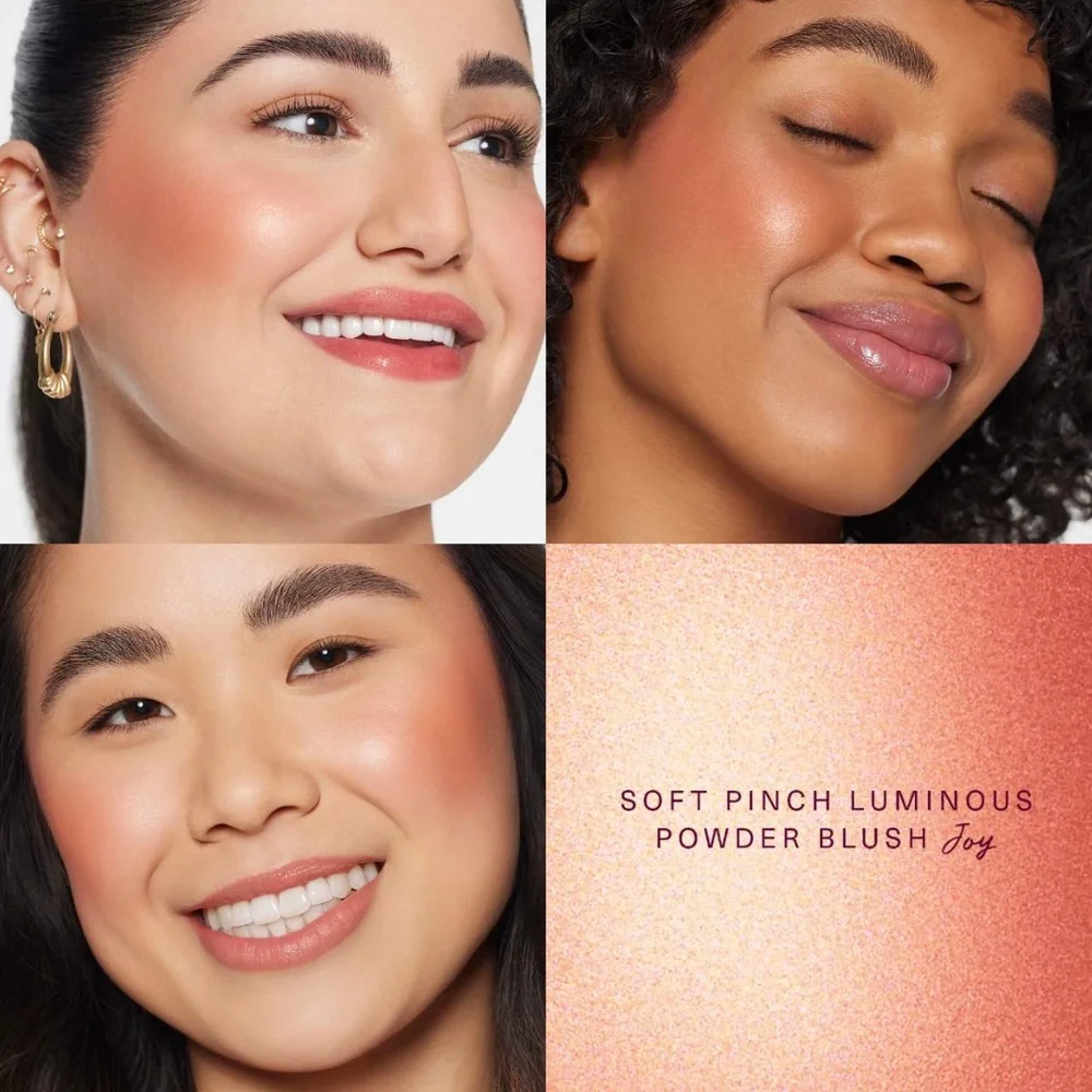 Rare Beauty Soft Pinch Luminous Powder Blush Compact Shade‎ JOY - NEW